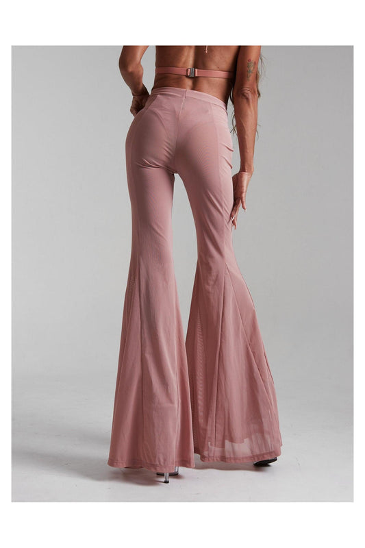 Divine Pants Moire - Powder Pink-Harna Wear-Pole Sins- pole dance heels - pole dance boots