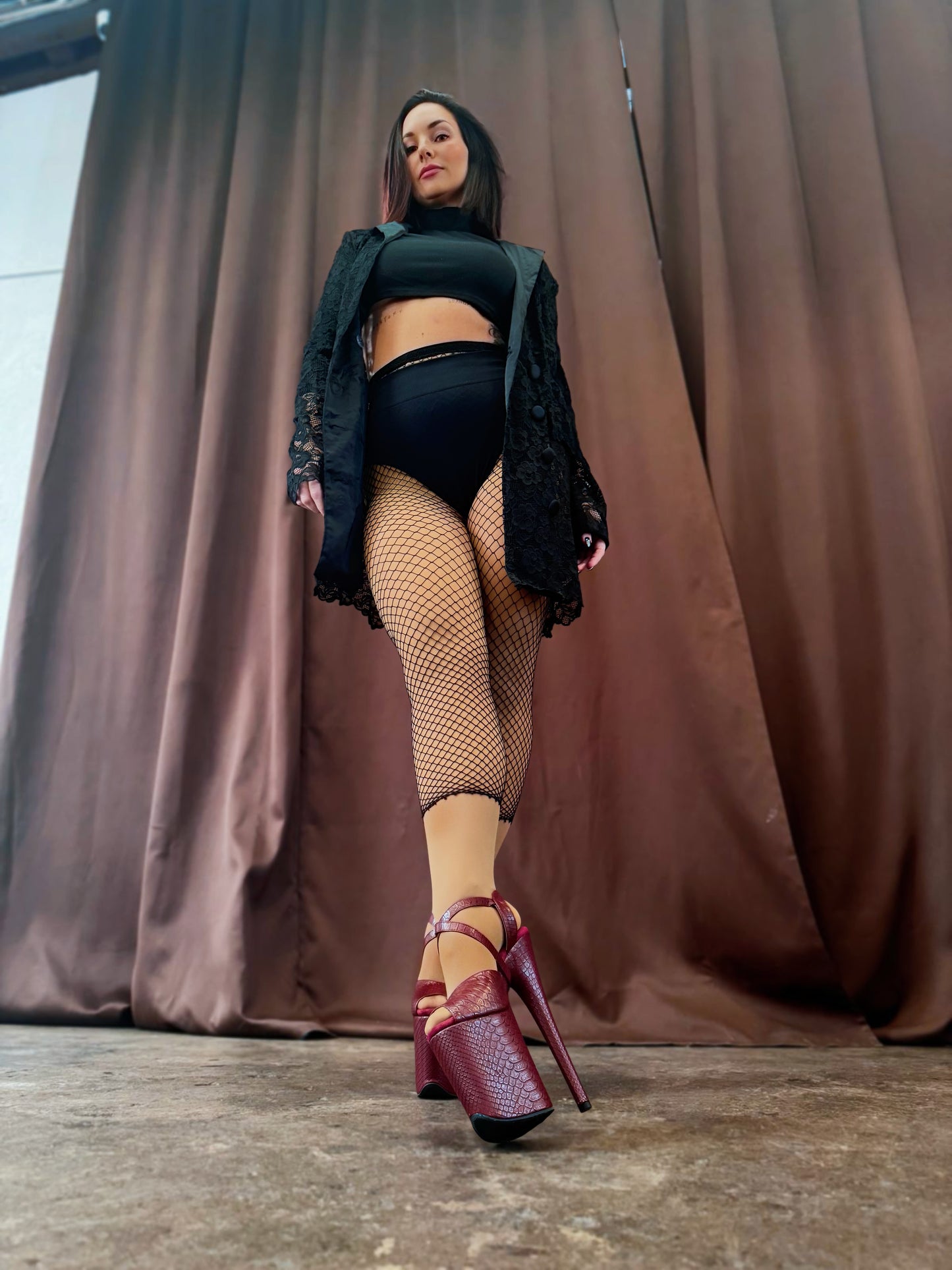 Medusa (Tongue Tied) Stiletto