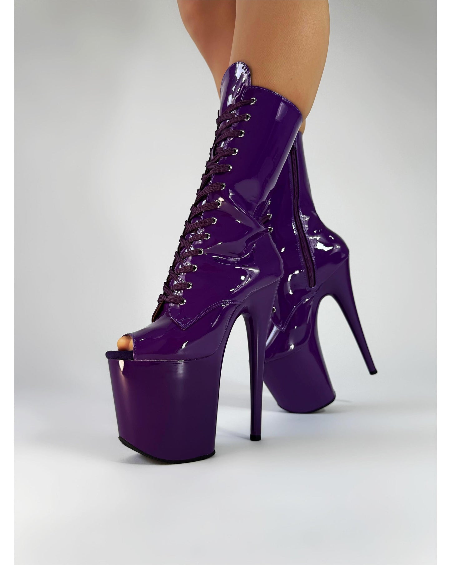 Essential (Vixen)-Patent-Pole Sins-Pole Sins- pole dance heels - pole dance boots