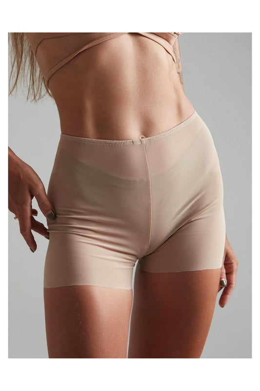 Moire Shorts Caramel-Harna Wear-Pole Sins- pole dance heels - pole dance boots