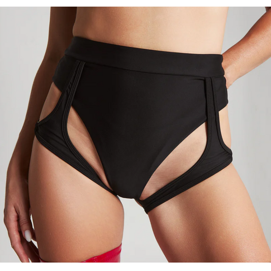 Peach Bottoms - Black-Harna Wear-XS-Pole Sins- pole dance heels - pole dance boots