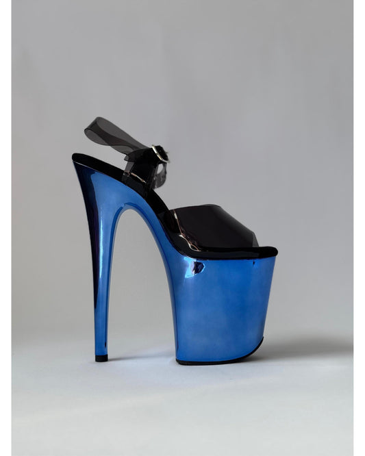 The Sinner (Blue)-Stiletto-Pole Sins-8-inch-AU5 / EUR35-Pole Sins- pole dance heels - pole dance boots