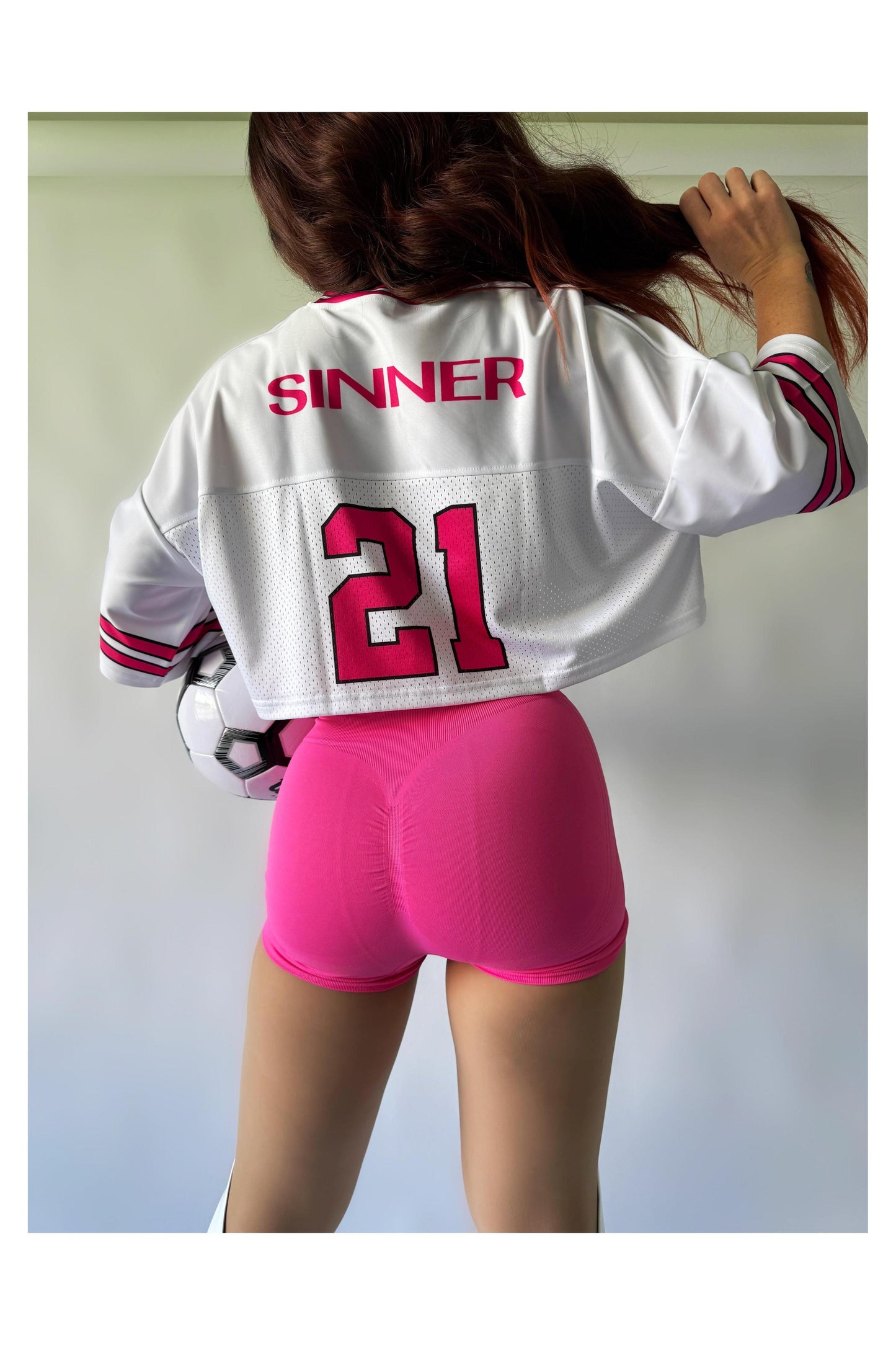 2026 Crop Jersey-Pole Sins-Pole Sins- pole dance heels - pole dance boots
