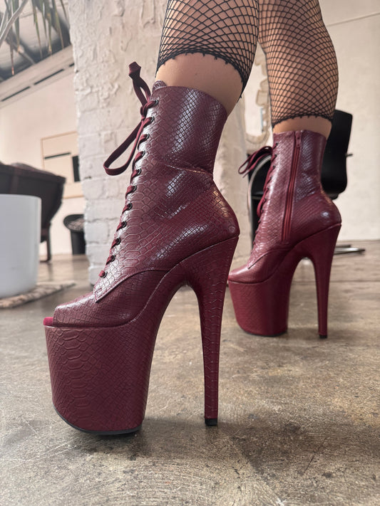 Medusa (Tongue Tied) Ankle Boot