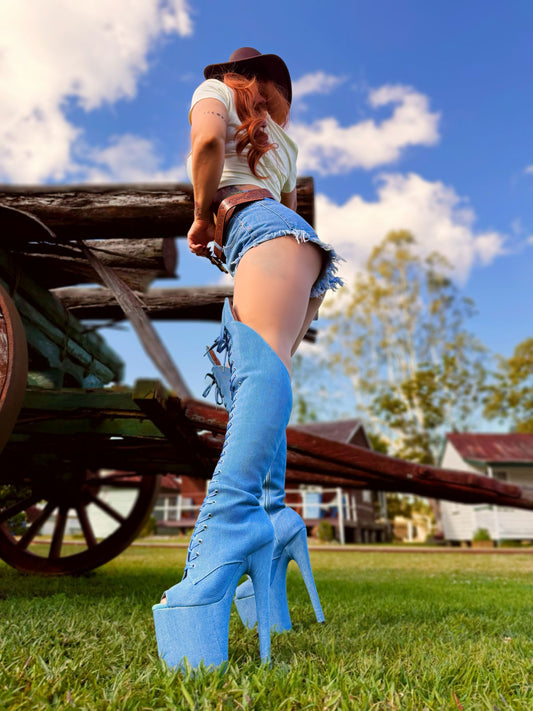 Daisy Duke Over-The-Knee