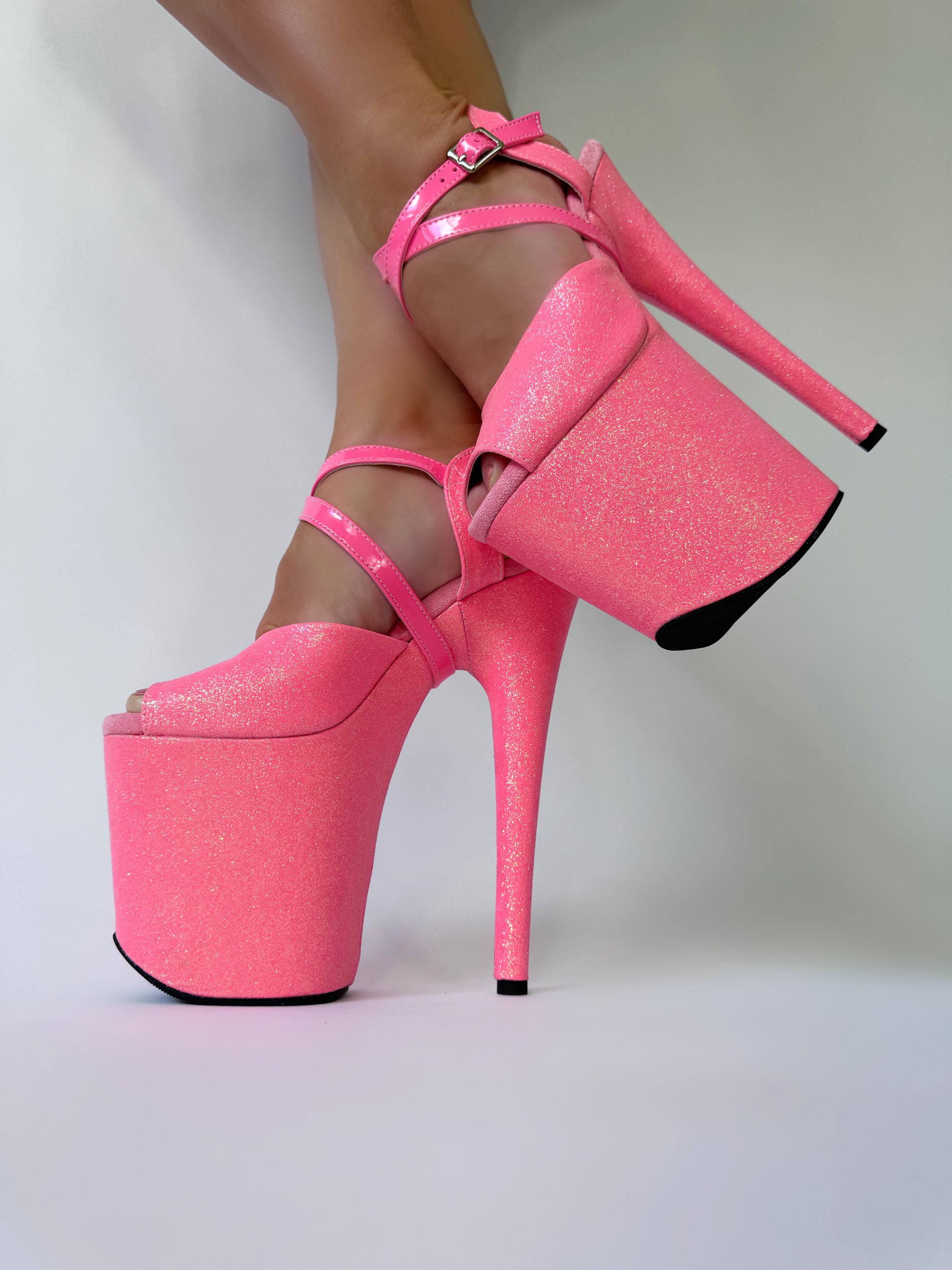 glitter pole dancing heels best australia fitness dance sparkle 8inch exotic stripper boots