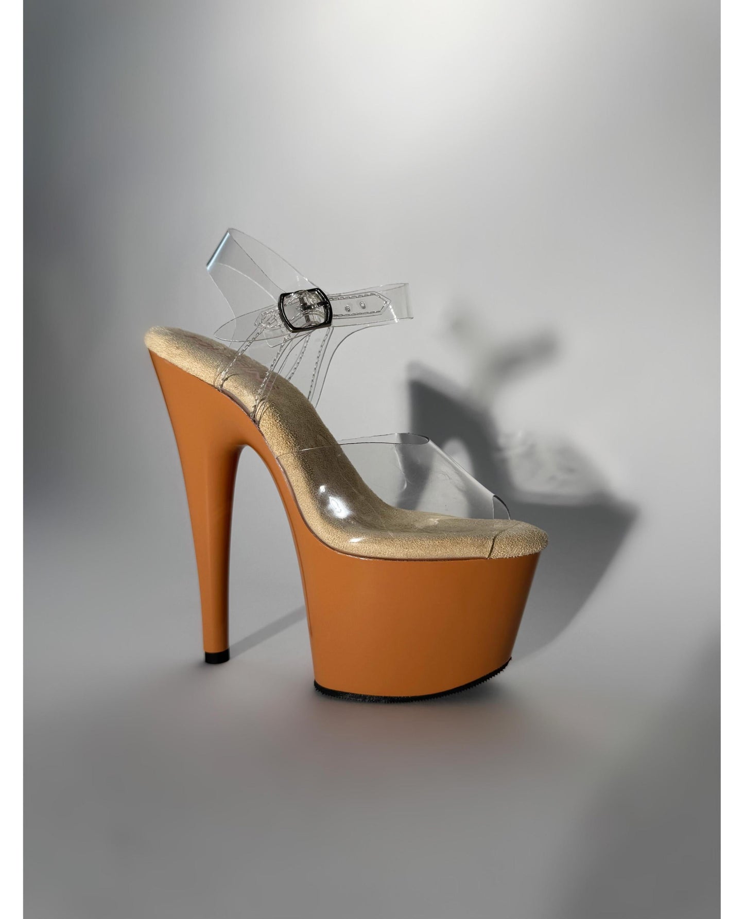 Deja Vu (Cinnamon)-Stiletto-Pole Sins-7-inches-AU5 / EUR35-Pole Sins- pole dance heels - pole dance boots