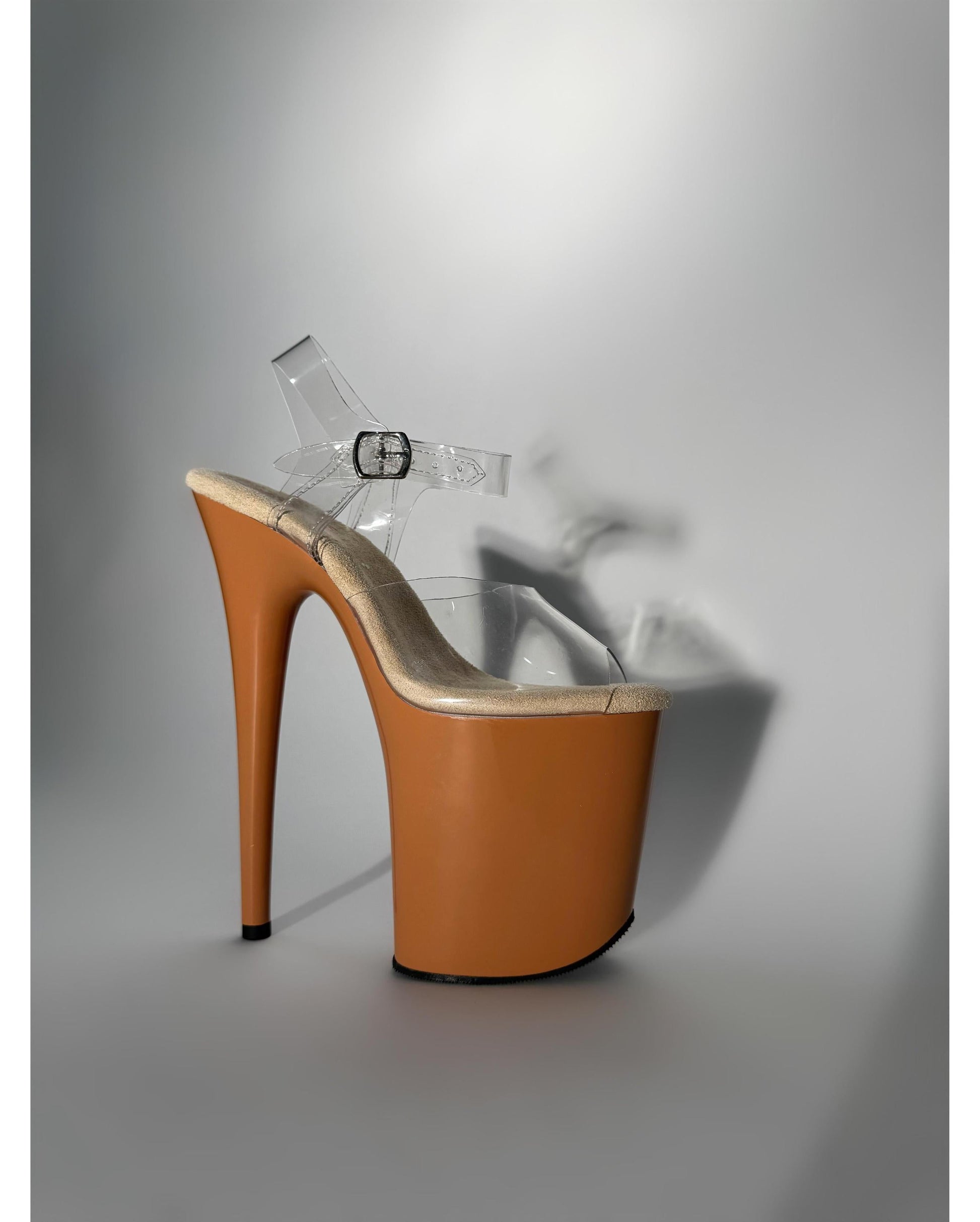 Deja Vu (Cinnamon)-Stiletto-Pole Sins-8-inches-AU5 / EUR35-Pole Sins- pole dance heels - pole dance boots