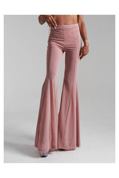 Divine Pants Moire - Powder Pink-Harna Wear-Pole Sins- pole dance heels - pole dance boots