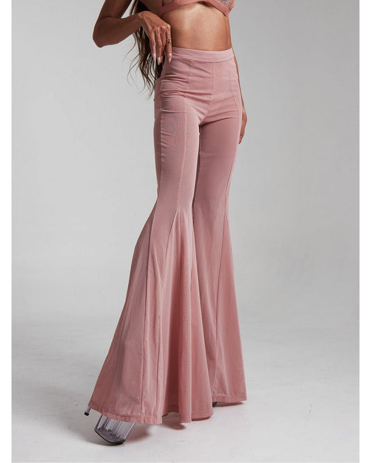 Divine Pants Moire - Powder Pink-Harna Wear-Pole Sins- pole dance heels - pole dance boots