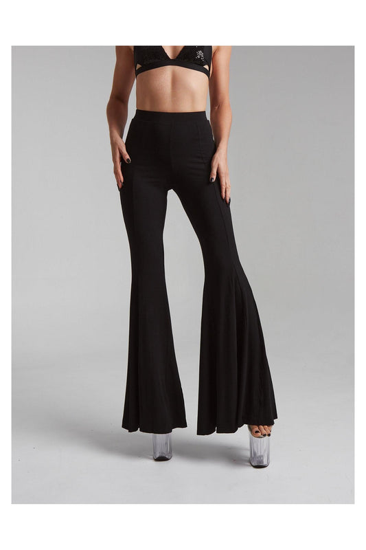 Divine Pants Natural - Black-Harna Wear-Pole Sins- pole dance heels - pole dance boots