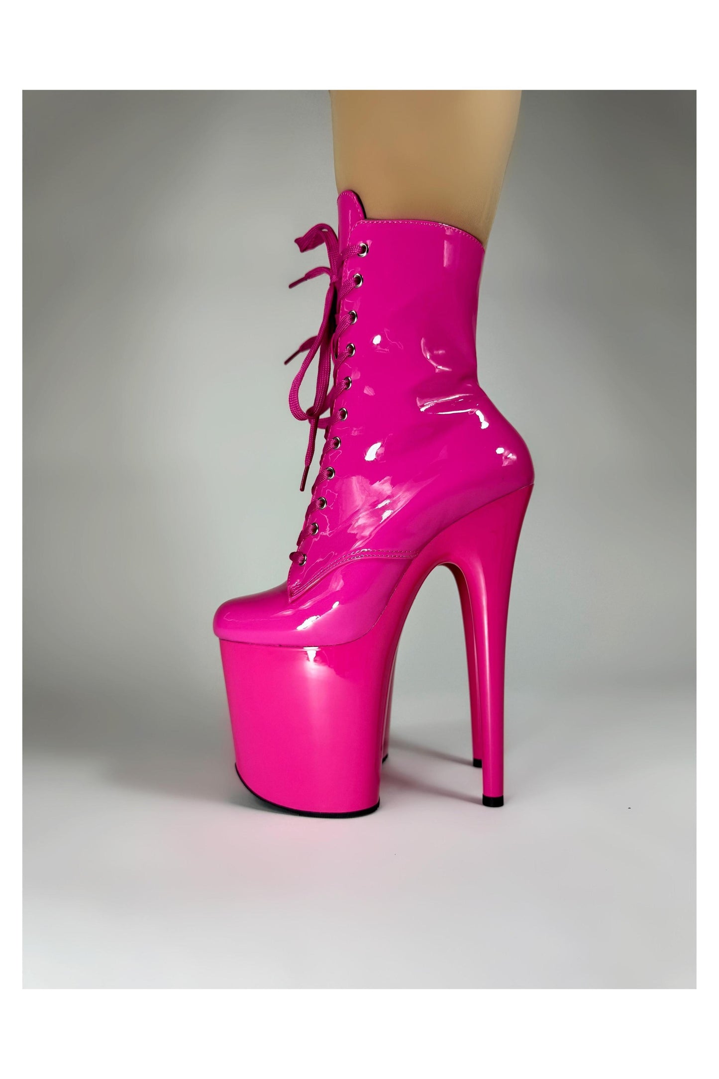 Essential (Drama Queen)-Patent-Pole Sins-Pole Sins- pole dance heels - pole dance boots