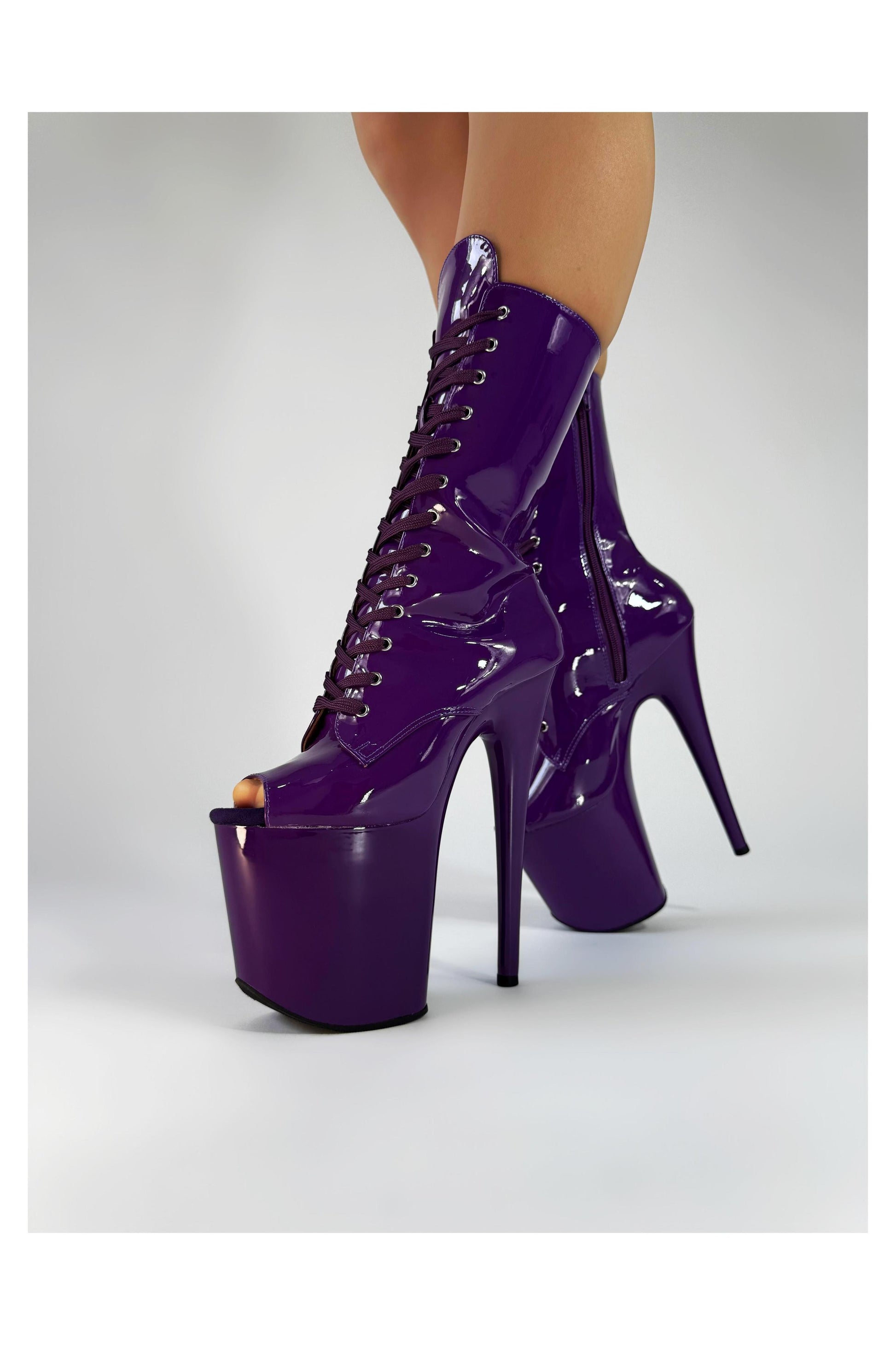 Essential (Vixen)-Patent-Pole Sins-Pole Sins- pole dance heels - pole dance boots