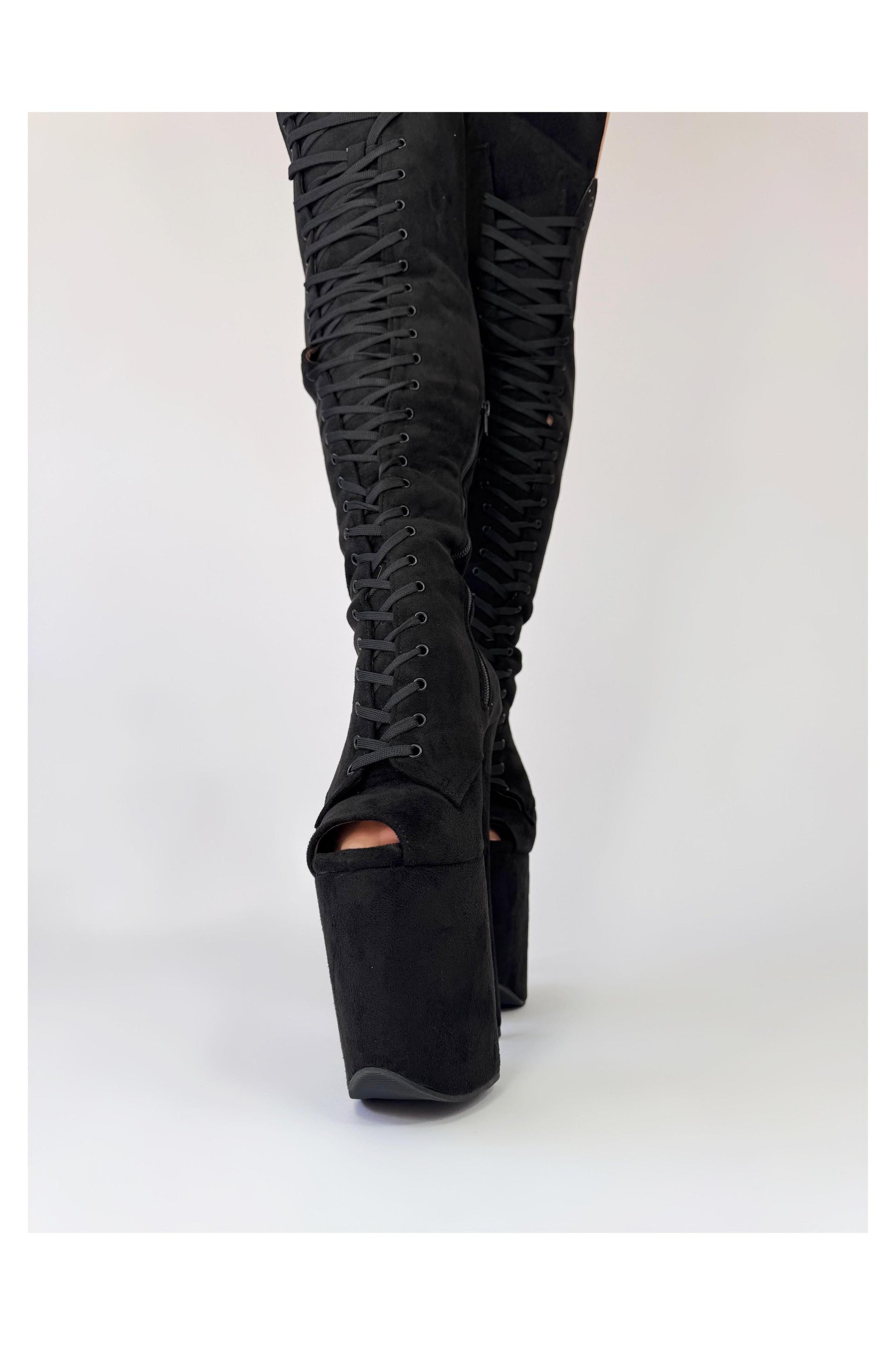 High Standards (Emo Girl)-Pole Sins-Pole Sins- pole dance heels - pole dance boots