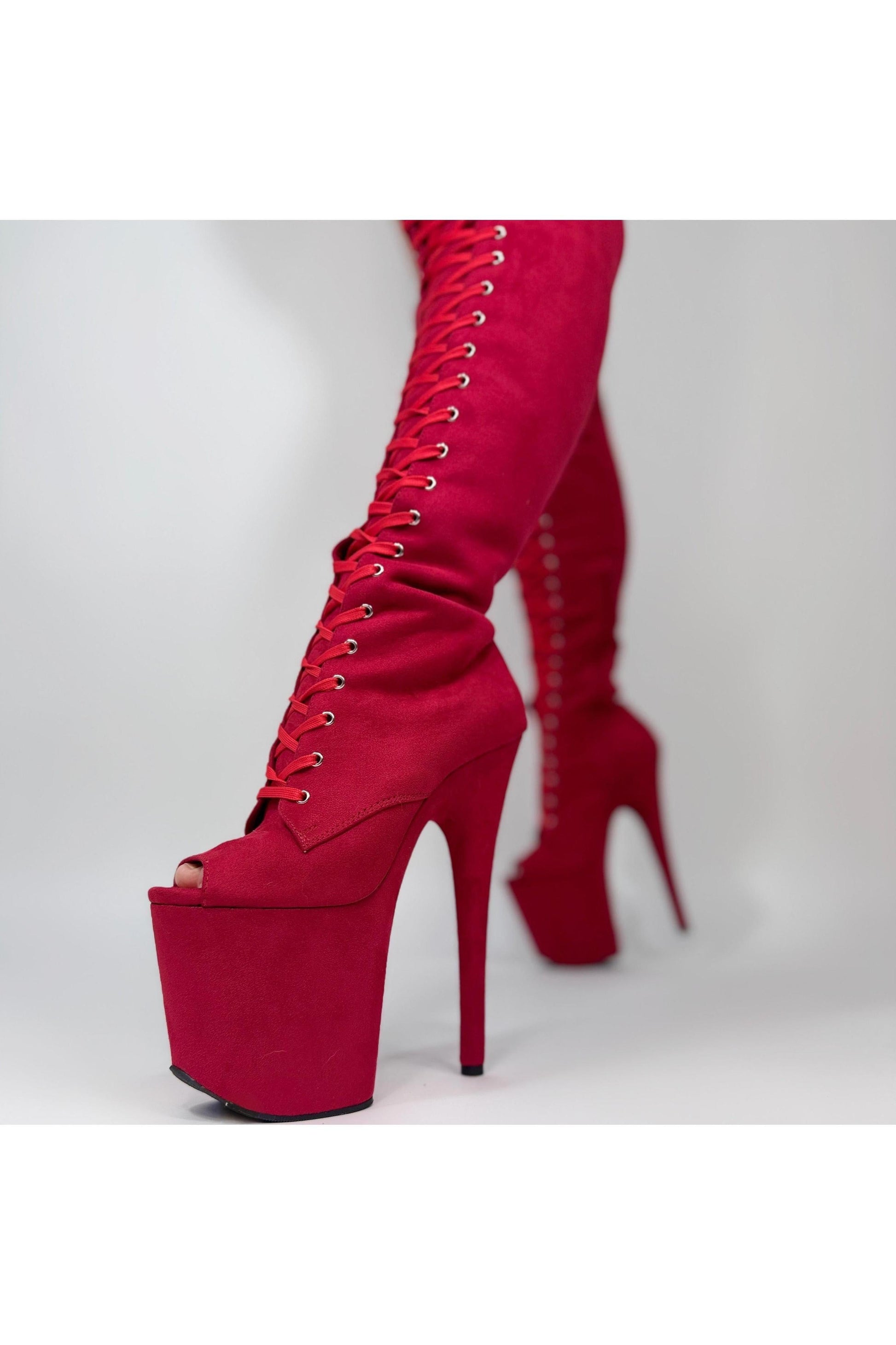 High Standards (Fire Starter)-Pole Sins-Pole Sins- pole dance heels - pole dance boots