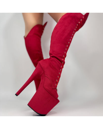 High Standards (Fire Starter)-Pole Sins-Pole Sins- pole dance heels - pole dance boots