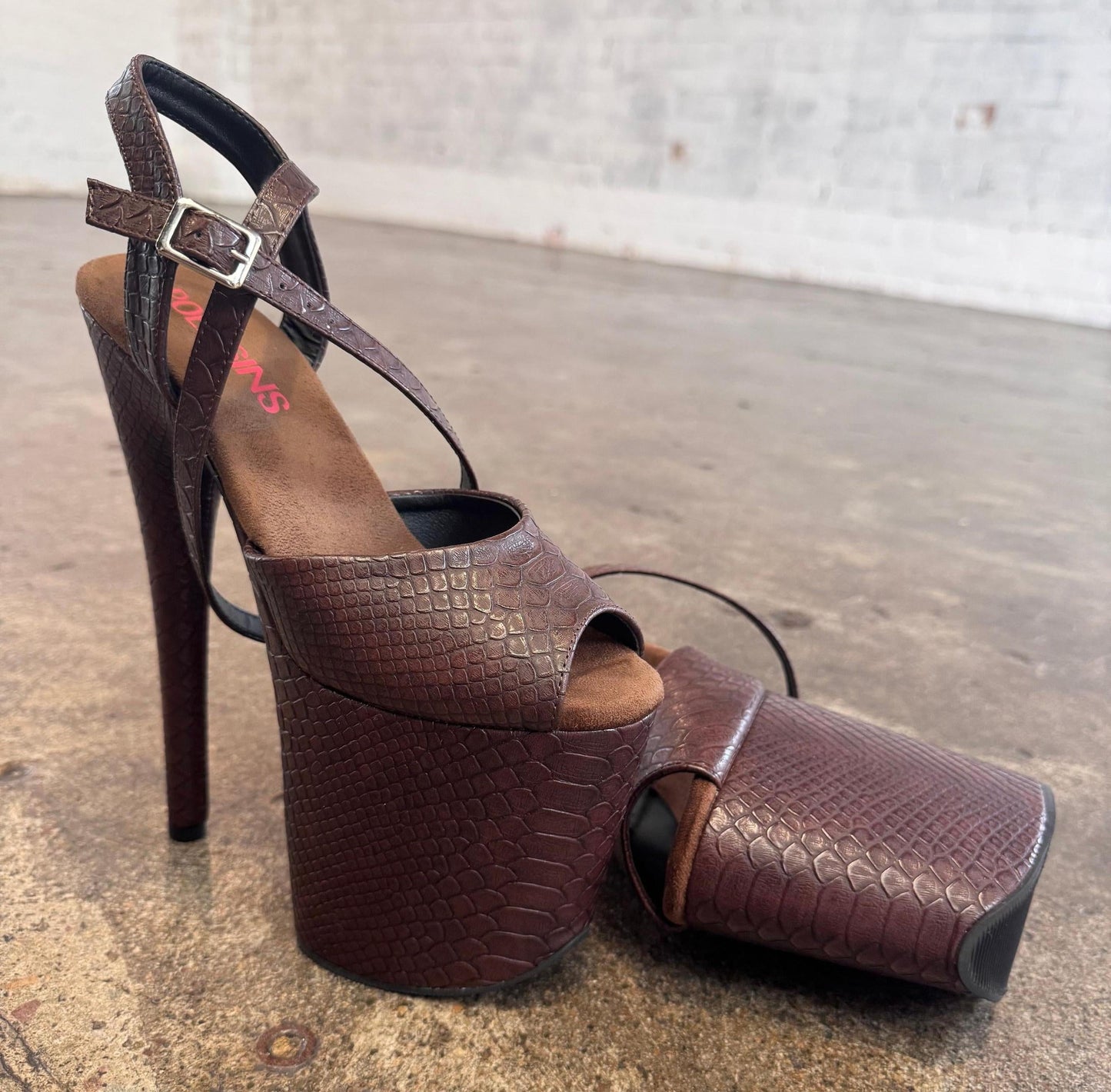 Medusa (Constrict Her) Stiletto-Stiletto-Pole Sins-Pole Sins- pole dance heels - pole dance boots