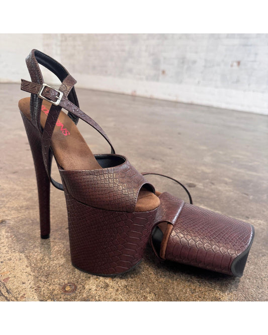 Medusa (Constrict Her) Stiletto-Stiletto-Pole Sins-Pole Sins- pole dance heels - pole dance boots