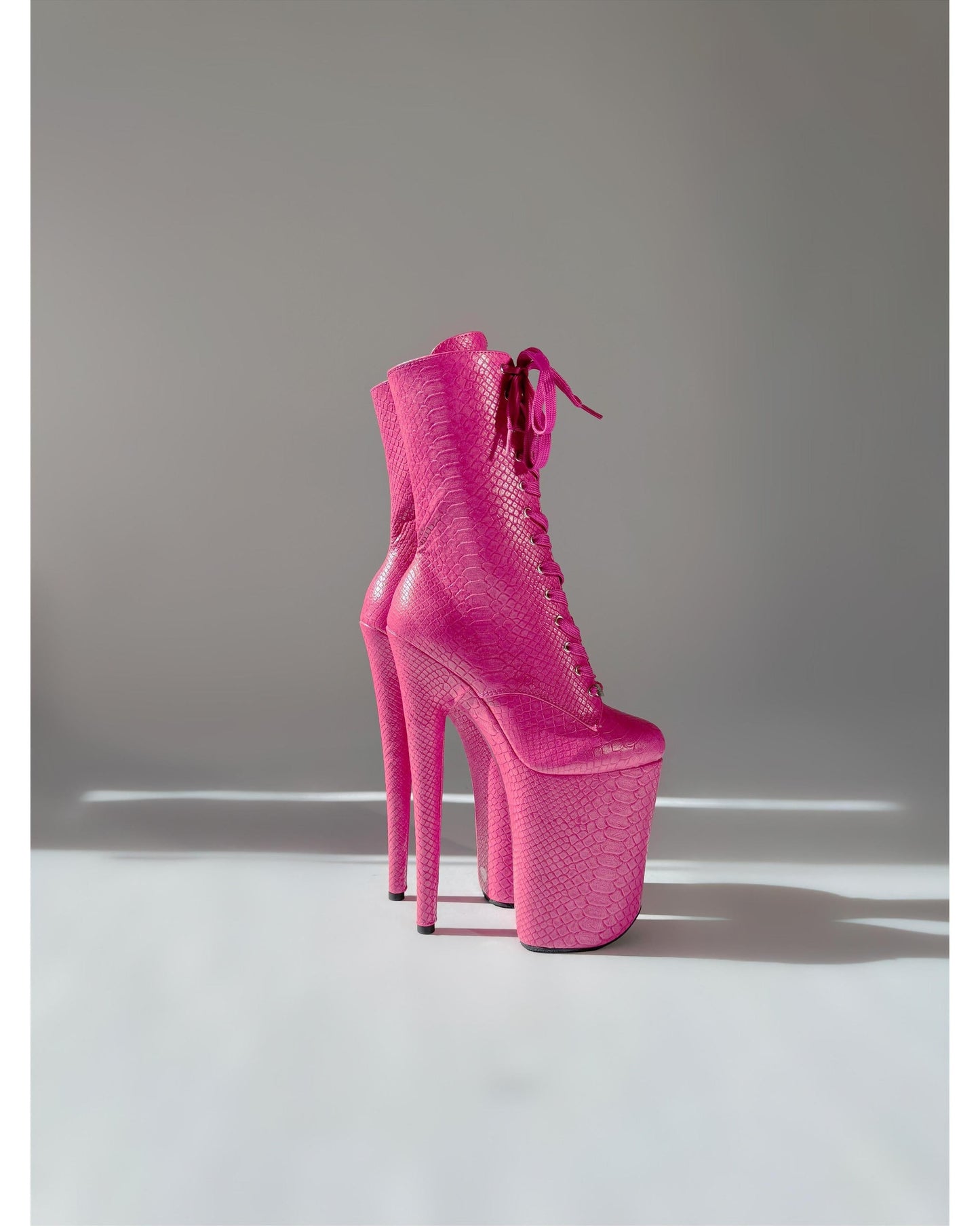Medusa (Pretty Poison) Mid Calf Boot-Boots-Pole Sins-9-inch-AU5 / EUR35-Pole Sins- pole dance heels - pole dance boots