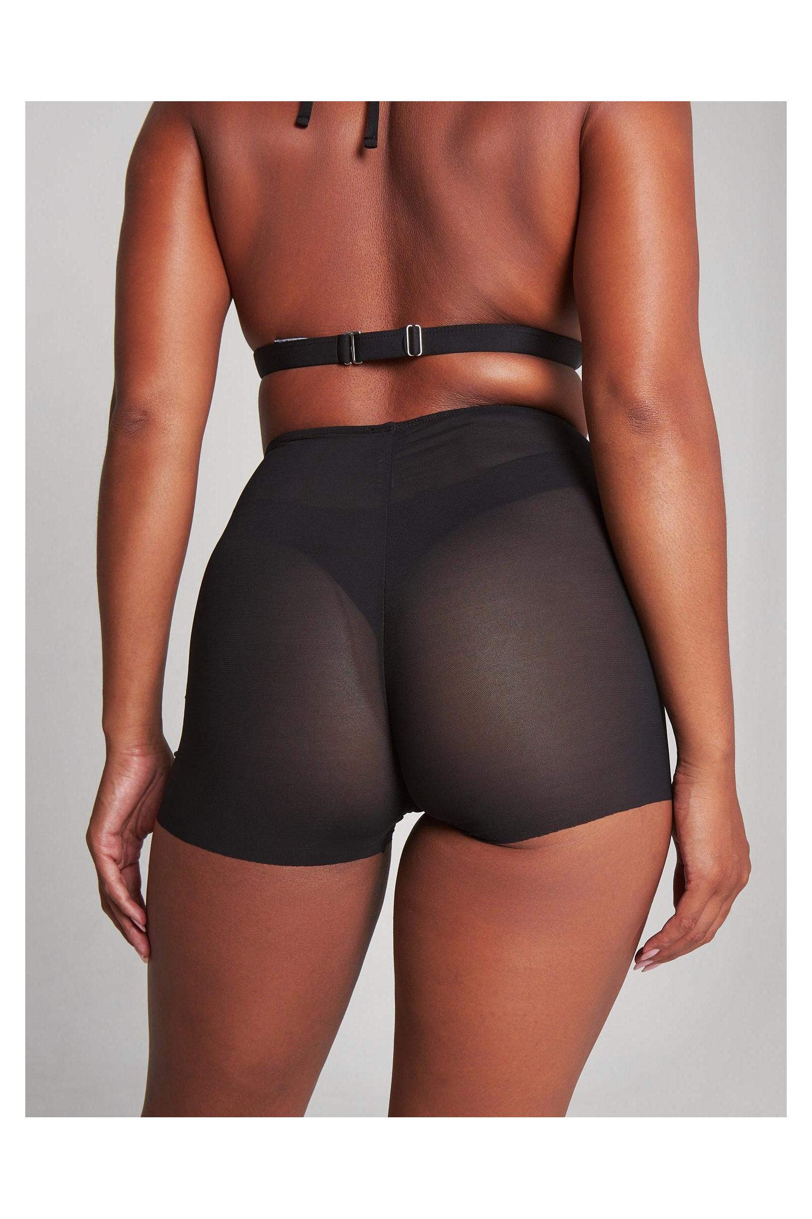 Moire Shorts Black-Harna Wear-Pole Sins- pole dance heels - pole dance boots