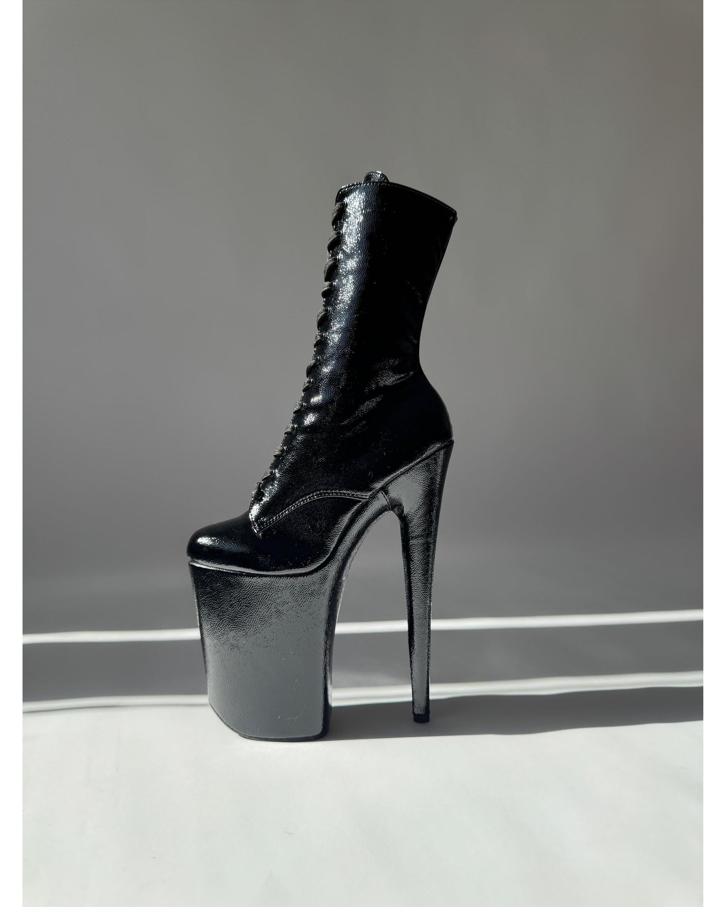 SafeWord - MidCalf-Pole Sins-Pole Sins- pole dance heels - pole dance boots