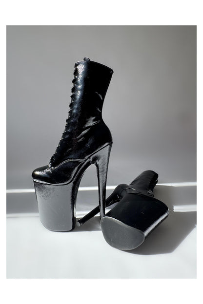 SafeWord - MidCalf-Pole Sins-Pole Sins- pole dance heels - pole dance boots
