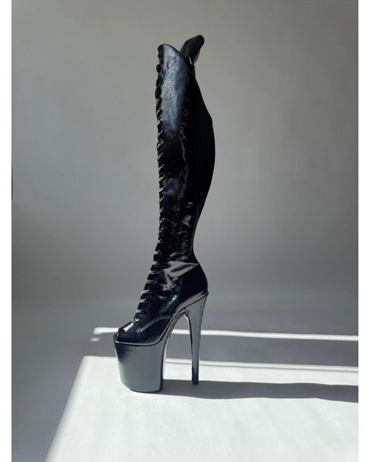 SafeWord - Over the Knee-Pole Sins-Pole Sins- pole dance heels - pole dance boots