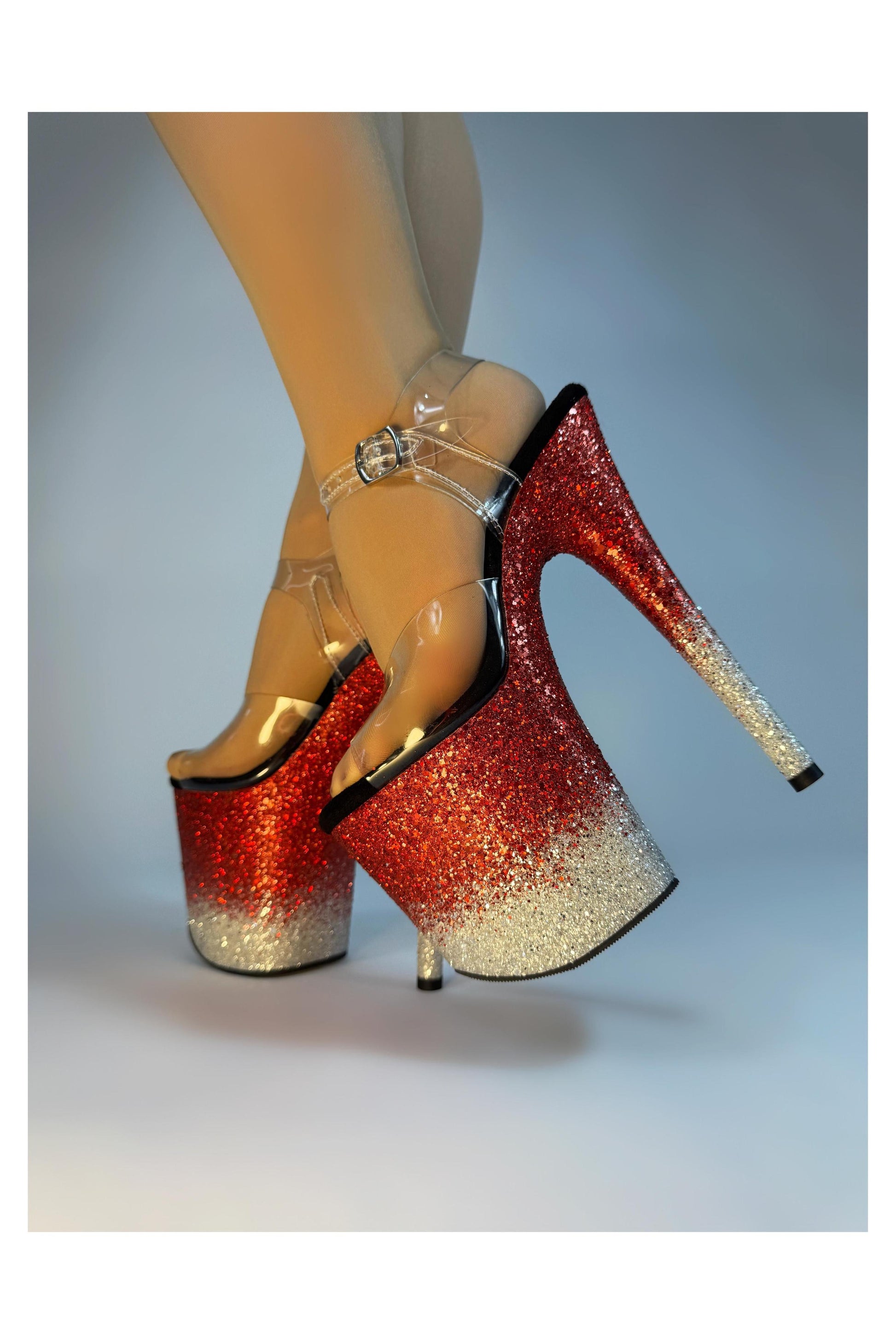 Showgirl (Sleigh)-Pole Sins-Pole Sins- pole dance heels - pole dance boots