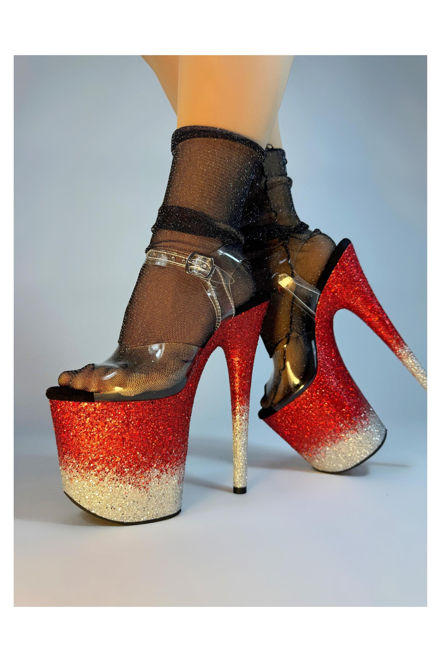 Showgirl (Sleigh)-Pole Sins-Pole Sins- pole dance heels - pole dance boots