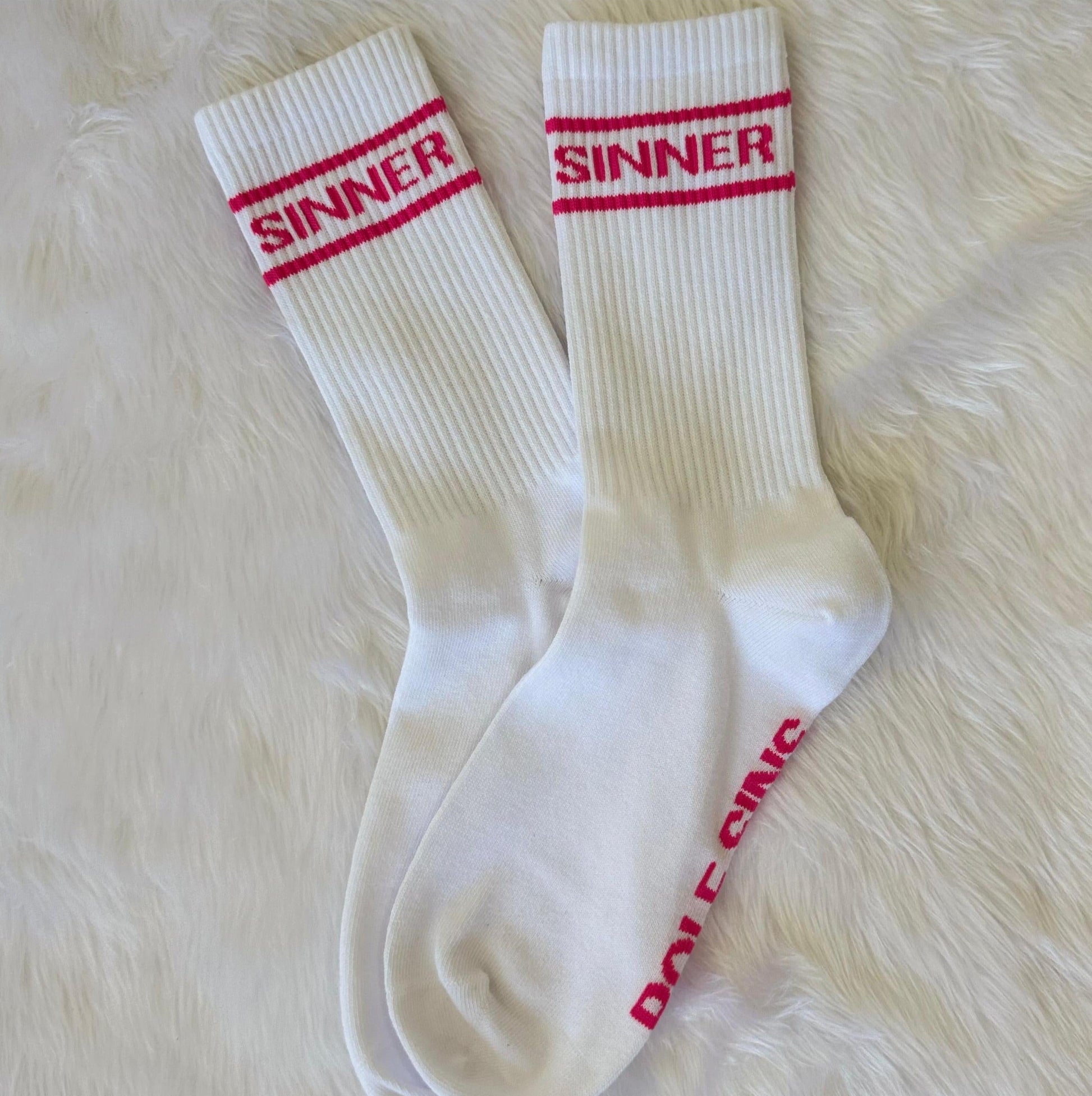 Sinner Socks-Pole Sins-Pole Sins- pole dance heels - pole dance boots