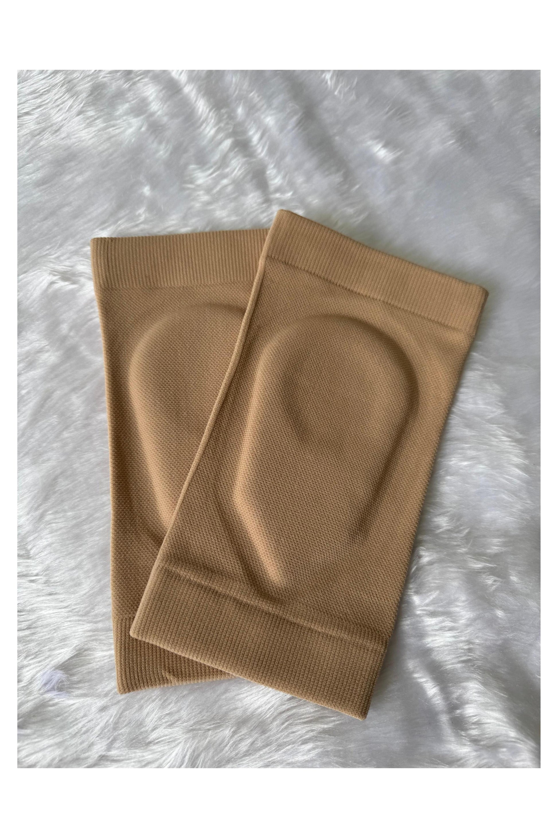 Slim-Look Gel Knee Pads PRO-Pole Sins-Beige-X-Small-Pole Sins- pole dance heels - pole dance boots