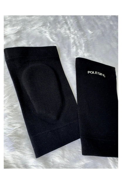 Slim-Look Gel Knee Pads PRO-Pole Sins-Black-X-Small-Pole Sins- pole dance heels - pole dance boots