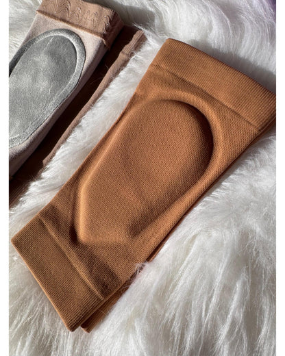 Slim-Look Gel Knee Pads PRO-Pole Sins-Tan-X-Small-Pole Sins- pole dance heels - pole dance boots