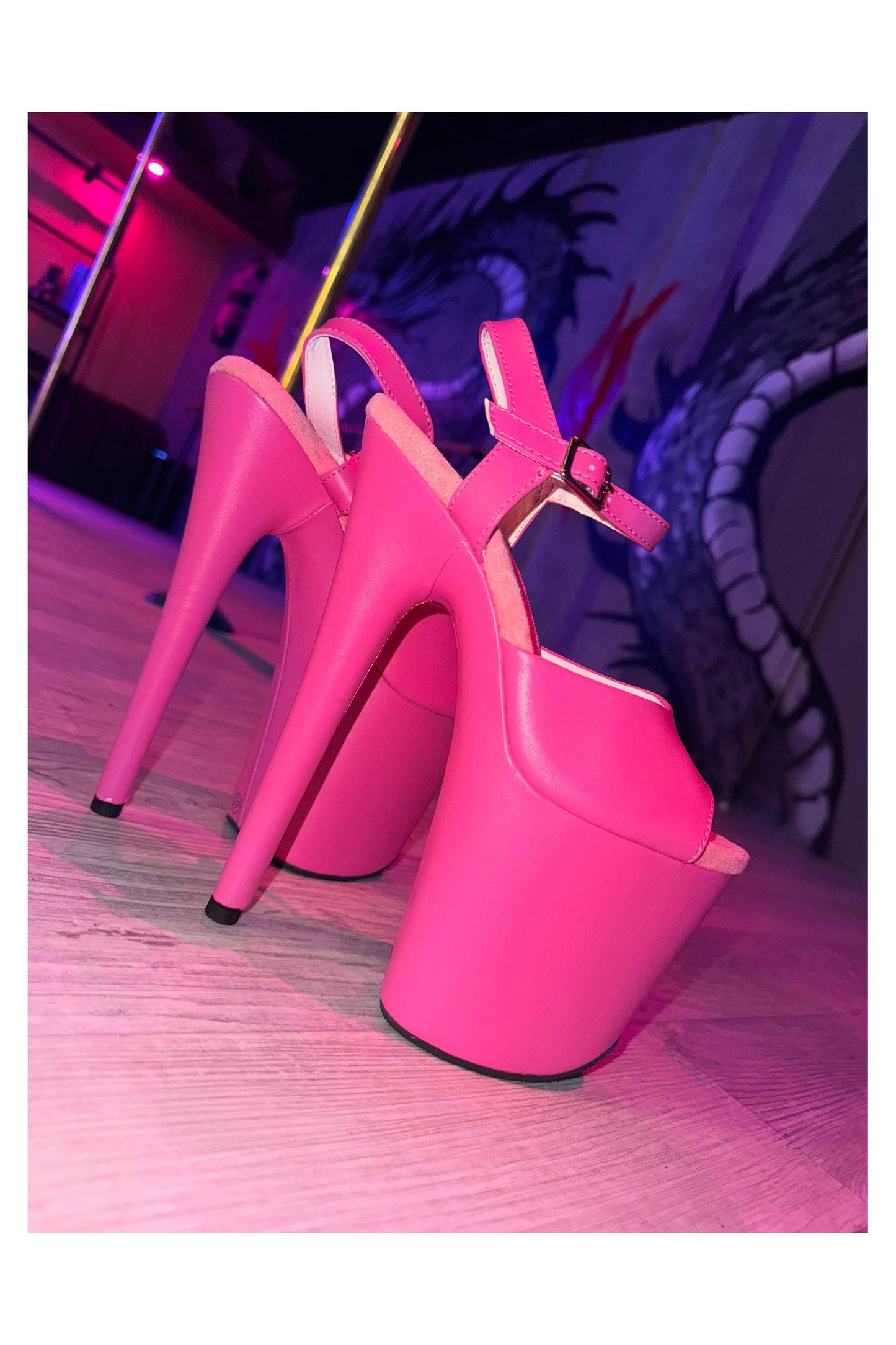 Socialite Stiletto (Hot Mess)-Pole Sins-Pole Sins- pole dance heels - pole dance boots