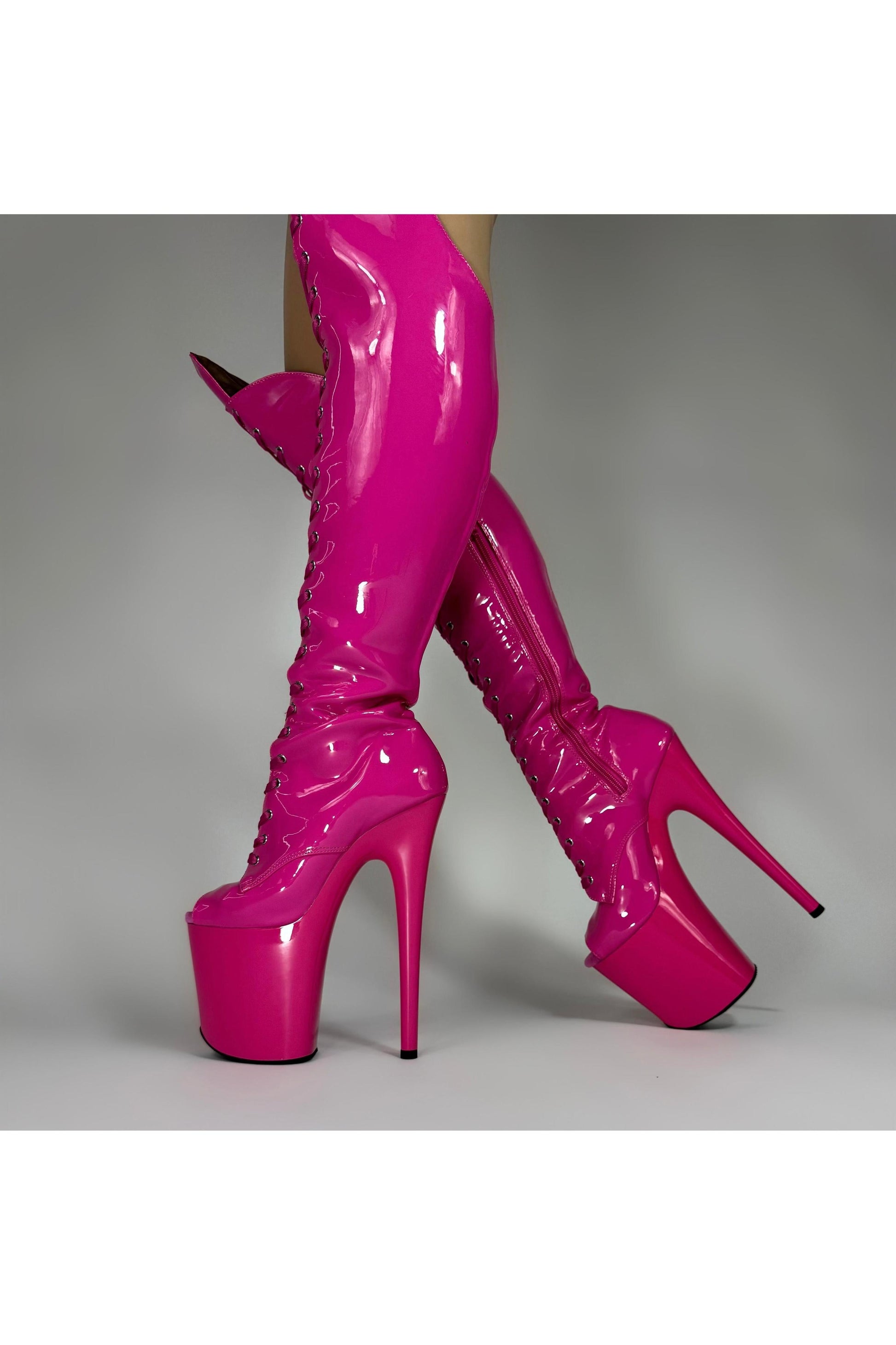 Untamed (Drama Queen)-Pole Sins-8-inch-AU5 / EUR35-Pole Sins- pole dance heels - pole dance boots