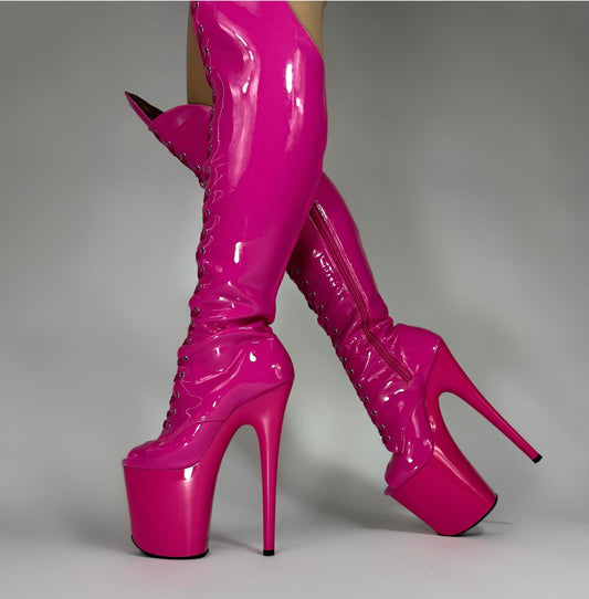 Untamed (Drama Queen)-Pole Sins-8-inch-AU5 / EUR35-Pole Sins- pole dance heels - pole dance boots