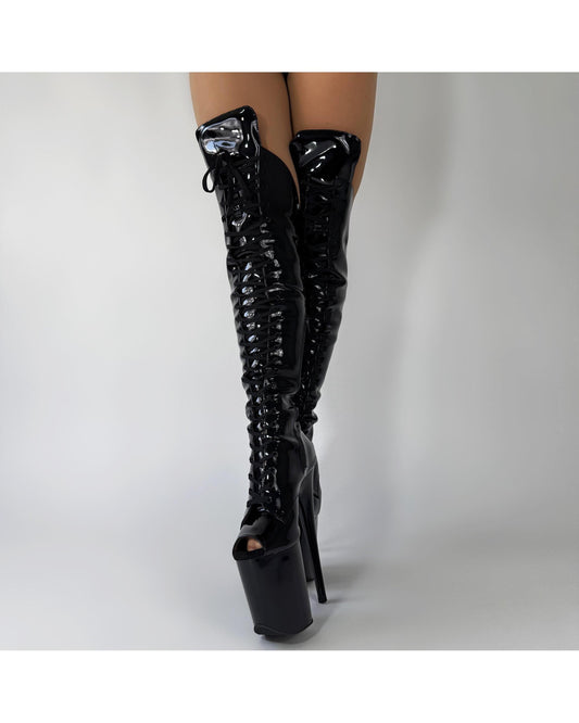 Untamed (Rock Show)-Pole Sins-Pole Sins- pole dance heels - pole dance boots