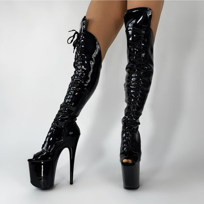 Untamed (Rock Show)-Pole Sins-Pole Sins- pole dance heels - pole dance boots