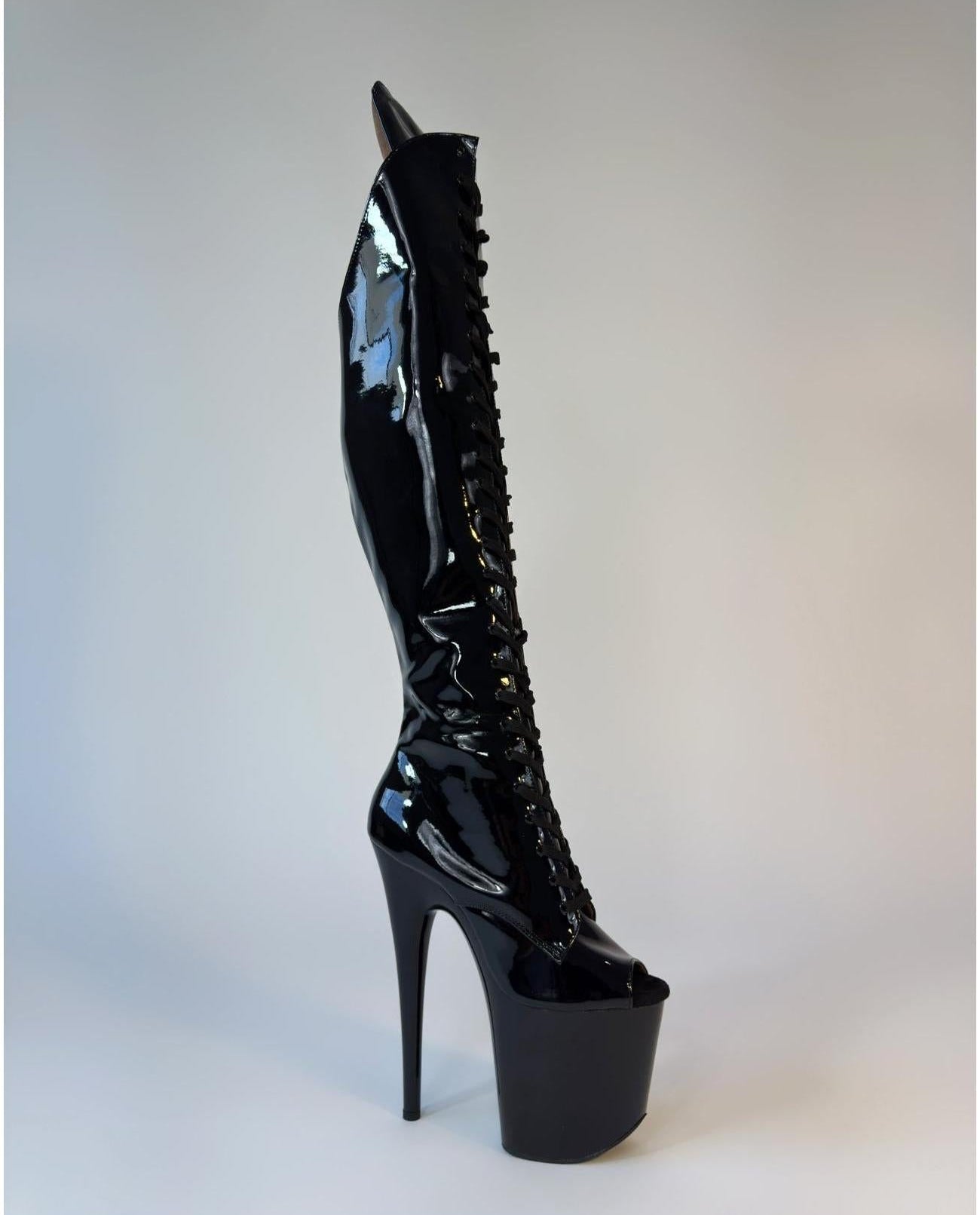 Untamed (Rock Show)-Pole Sins-Pole Sins- pole dance heels - pole dance boots
