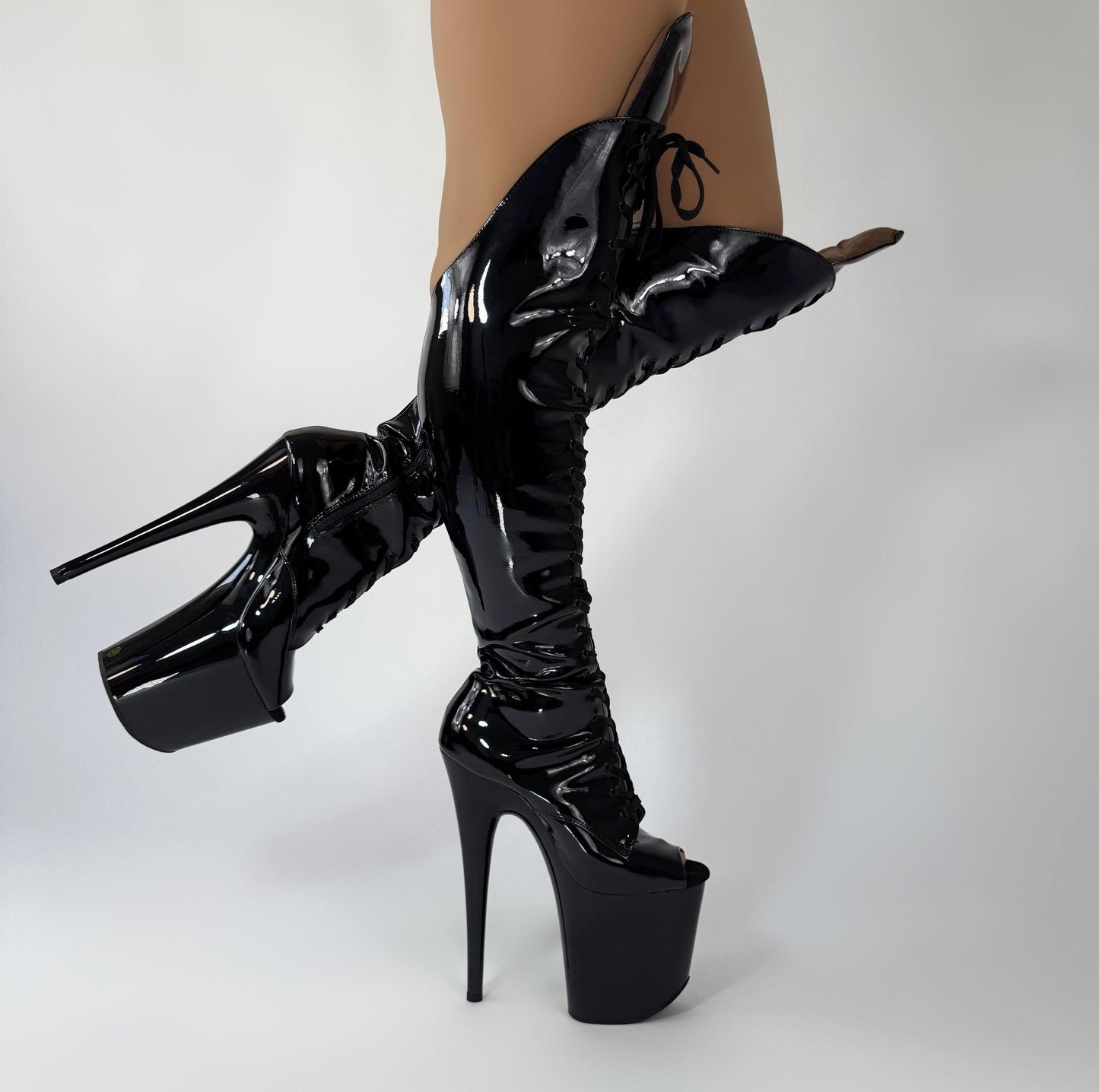 Untamed (Rock Show)-Pole Sins-Pole Sins- pole dance heels - pole dance boots