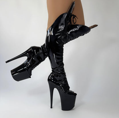 Untamed (Rock Show)-Pole Sins-Pole Sins- pole dance heels - pole dance boots